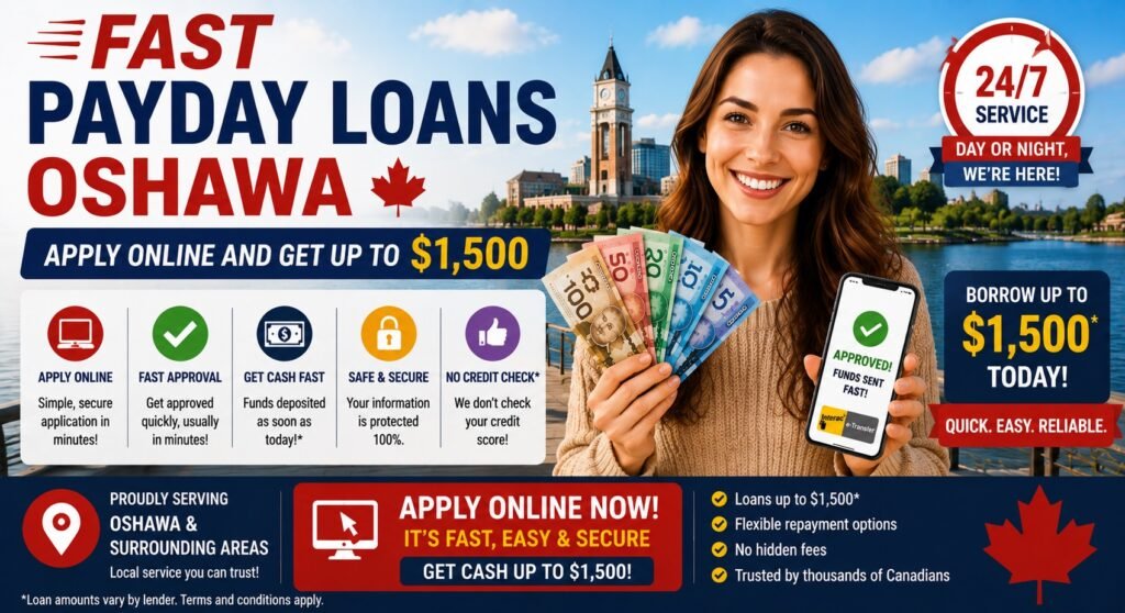 Fast Payday Loans Oshawa